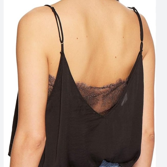 Free People Intimately Satin Lace Bandeau Camisole Top - Picture 2 of 5